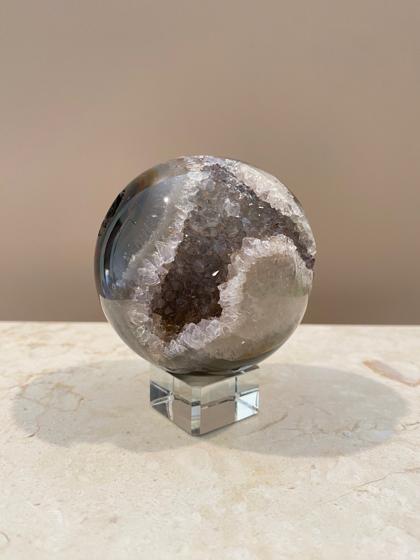 AGATE DRUZY SPHERE #1