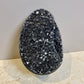 BLACK AMETHYST EGG CLUSTER #2