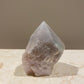 AURA ROSE QUARTZ CUT BASE #3