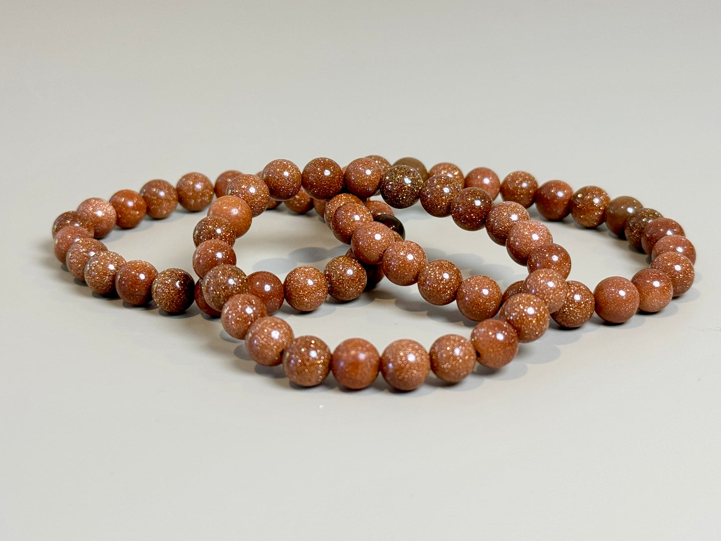 GOLDSTONE BEAD BRACELET