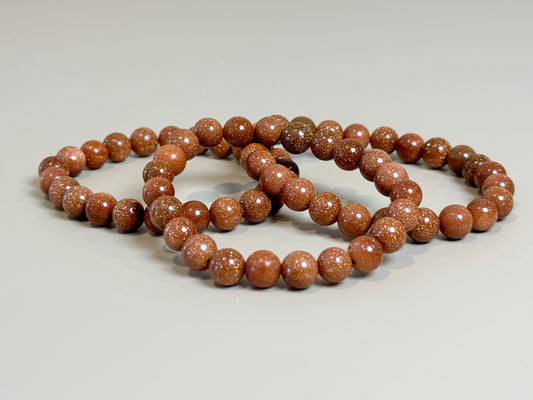 GOLDSTONE BEAD BRACELET