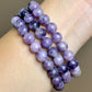 LEPIDOLITE BEAD BRACELET