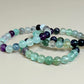 FLUORITE BEAD BRACELET