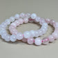 ROSE QUARTZ BEADED BRACELET