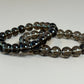 SMOKEY QUARTZ BEADED BRACELET