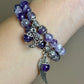 AMETHYST CHARM BRACELET