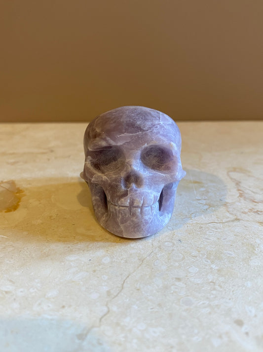 LEPIDOLITE SKULL