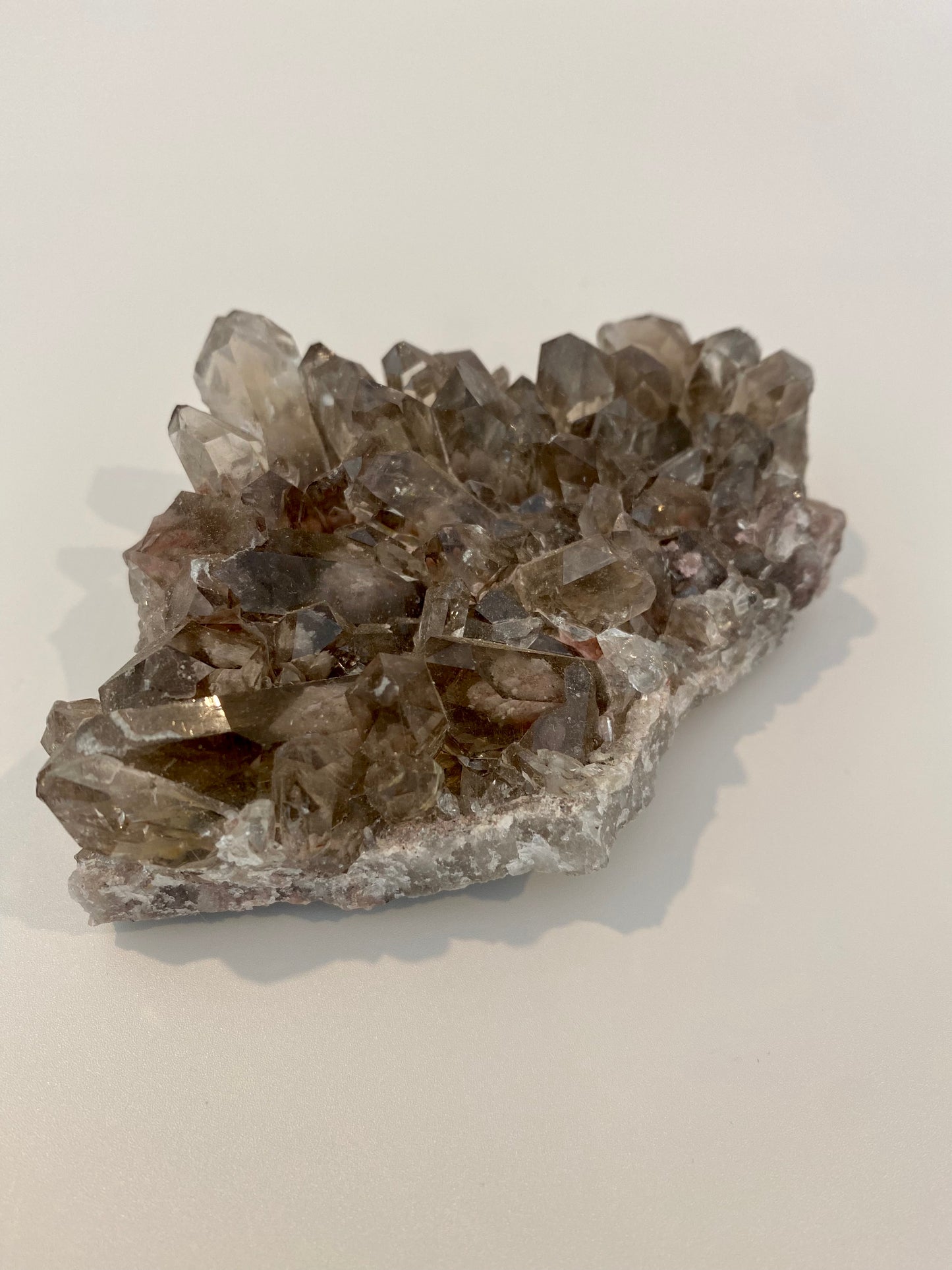 SMOKEY QUARTZ CLUSTER