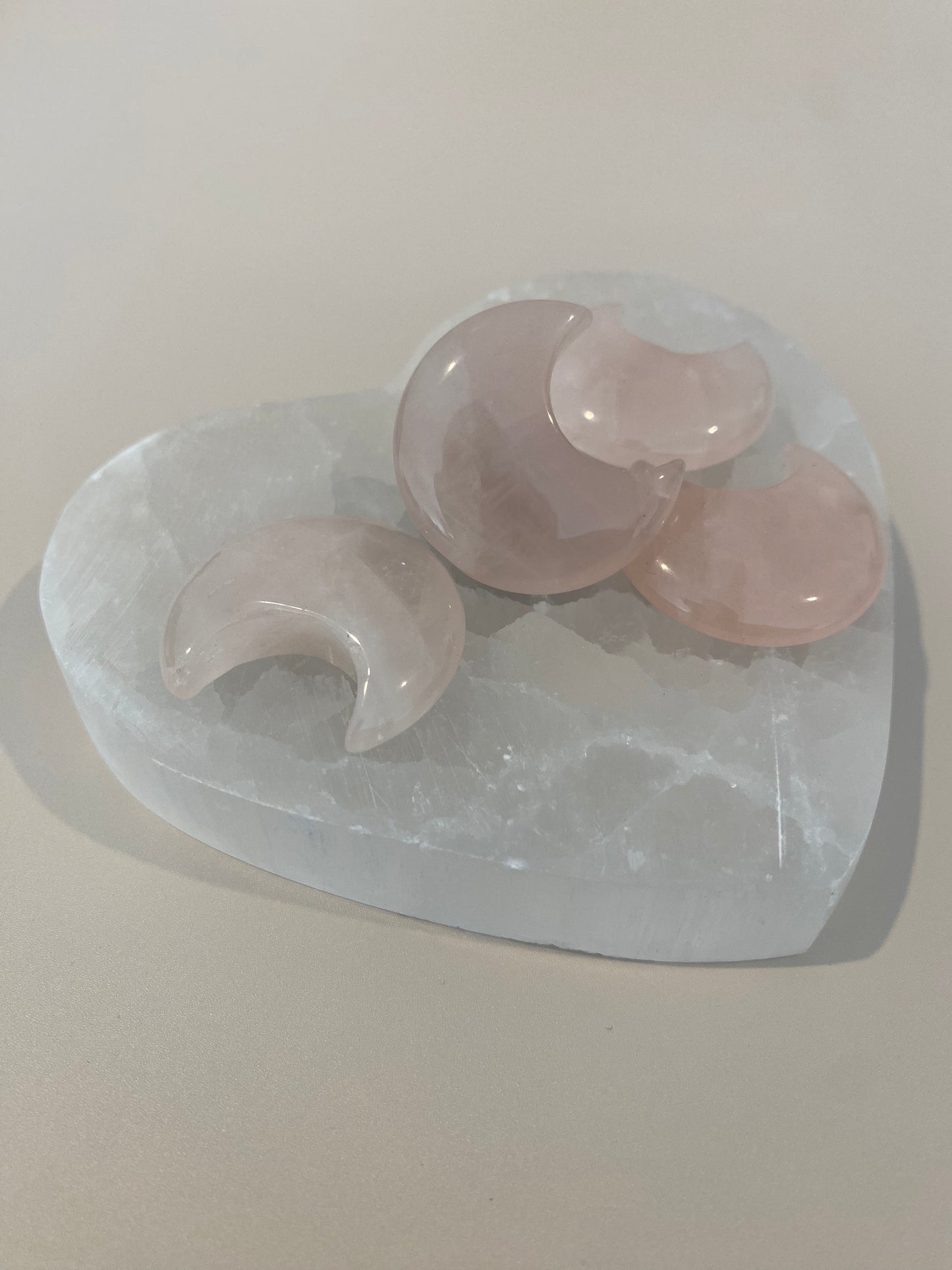 ROSE QUARTZ HEART