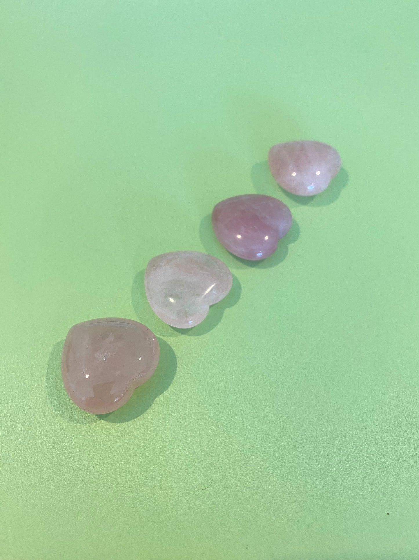 ROSE QUARTZ HEART