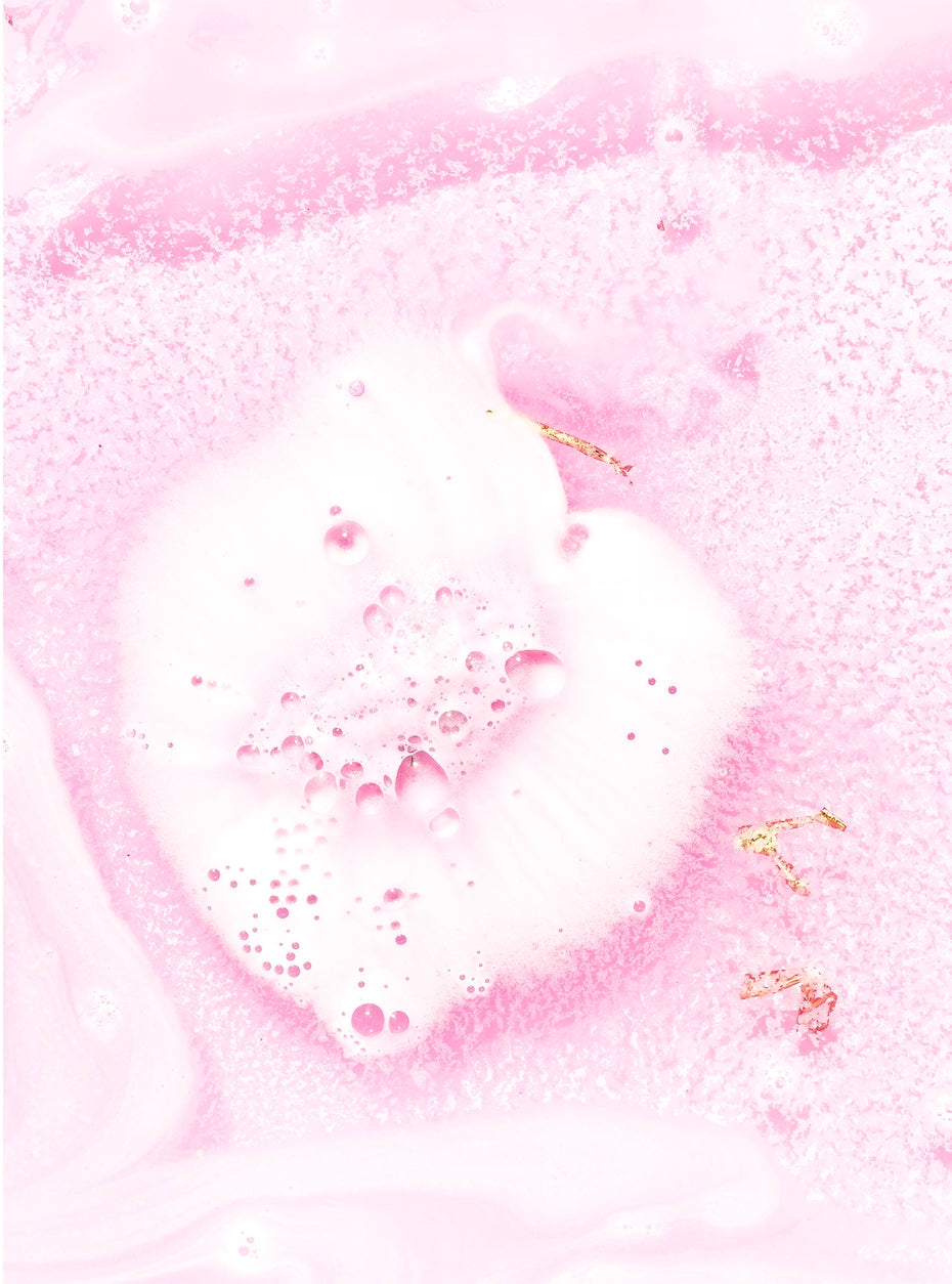 Crystal Bath Bomb - Rose Quartz - Jasmine